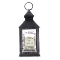 Personalised Soft Watercolour Rustic Black Lantern Extra Image 1 Preview